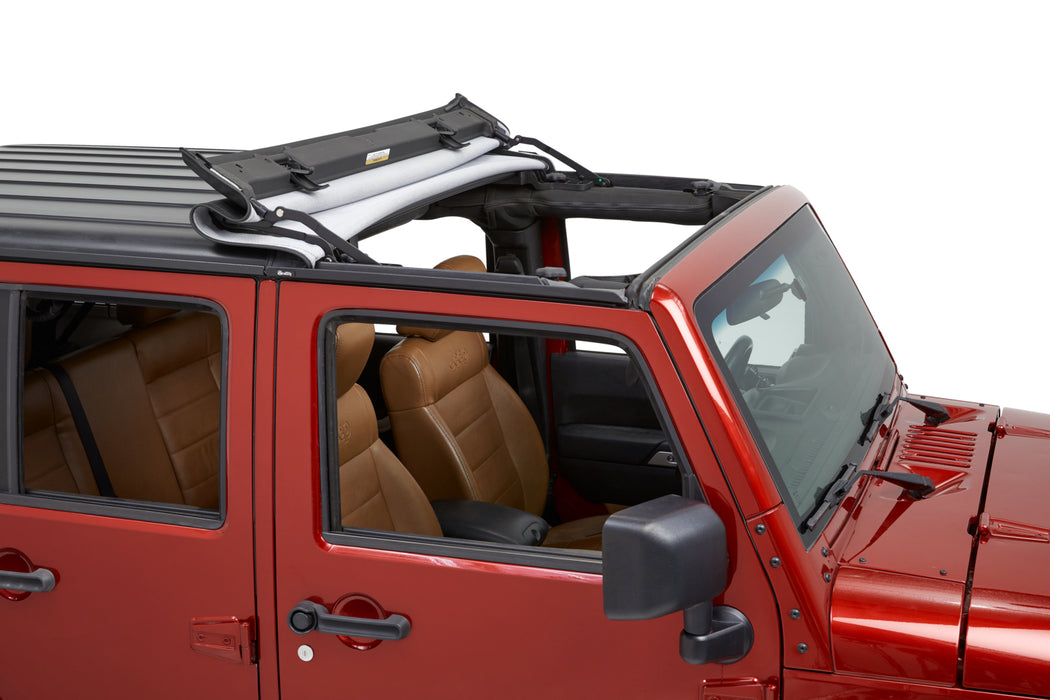 Bestop 52453-35 Sunrider for Hardtop - '07-18 Wrangler JK (Black Diamond) - Truck Part Superstore