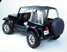 Bestop 52529-09 Strapless Safari Bikini - '92-95 Wrangler YJ (Charcoal / Gray) - Truck Part Superstore