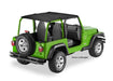 Bestop 52544-35 Header Safari Bikini - '04-06 Wrangler TJ Unlimited (Black Diamond) - Truck Part Superstore