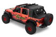 Bestop 53902-17 Halftop Soft Top - '18-23 Wrangler JL 4-Door (Black Twill) - Truck Part Superstore