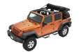 Bestop 54724-17 Supertop Ultra - '07-18 Wrangler JK 4-Door (Black Twill) - Truck Part Superstore