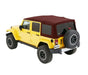 Bestop 54823-68 Supertop - '07-18 Wrangler JK 4-Door (Crushed Red Pepper Twill) - Truck Part Superstore