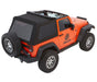 Bestop 54922-35 Trektop Glide - '07-18 Wrangler JK 2-Door (Black Diamond) - Truck Part Superstore
