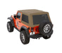 Bestop 54922-71 Trektop Glide - '07-18 Wrangler JK 2-Door (Tan Twill) - Truck Part Superstore