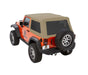Bestop 54922-74 Trektop Glide - '07-18 Wrangler JK 2-Door (Pebble Beige Twill) - Truck Part Superstore