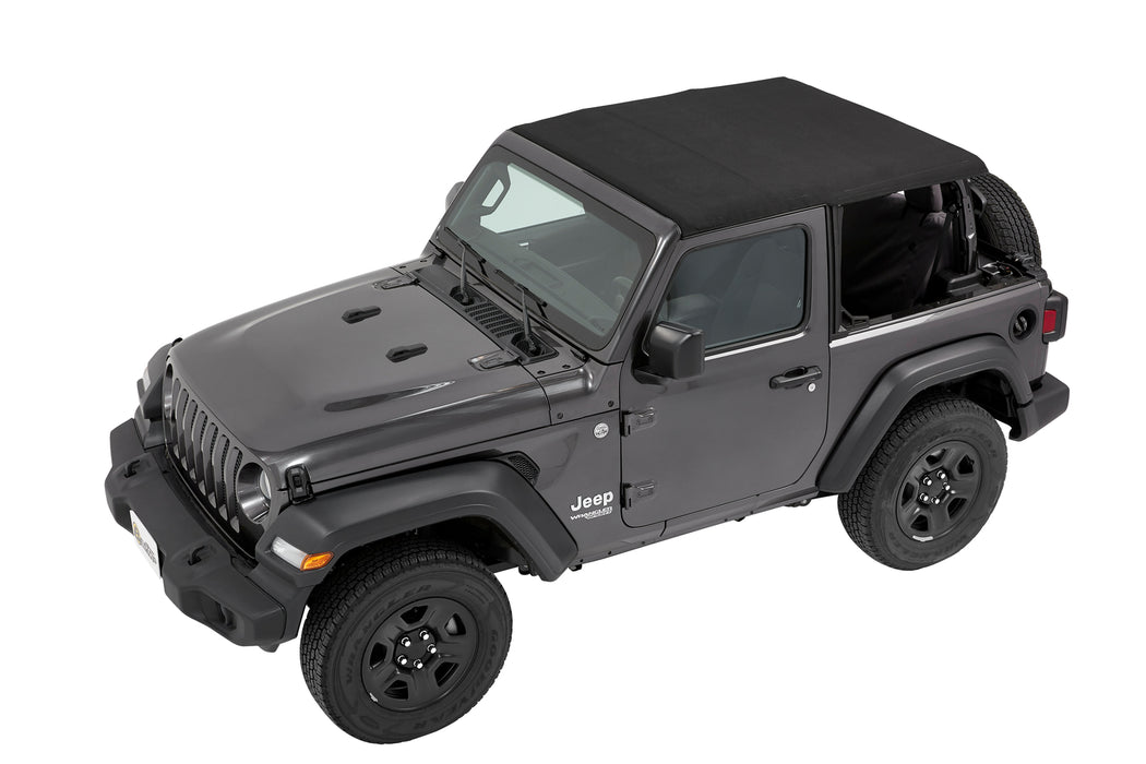 Bestop 56862-35 Trektop - '18-23 Wrangler JL 2-Door (Black Diamond) - Truck Part Superstore