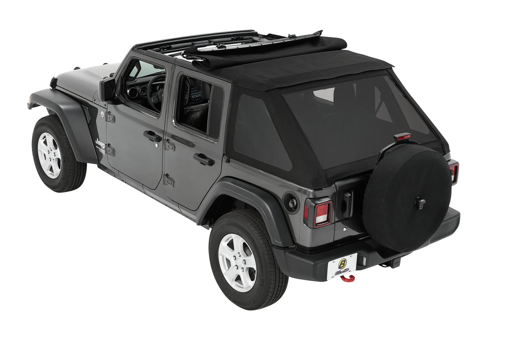 Bestop 56863-35 Trektop - '18-23 Wrangler JL 4-Door (Black Diamond) - Truck Part Superstore