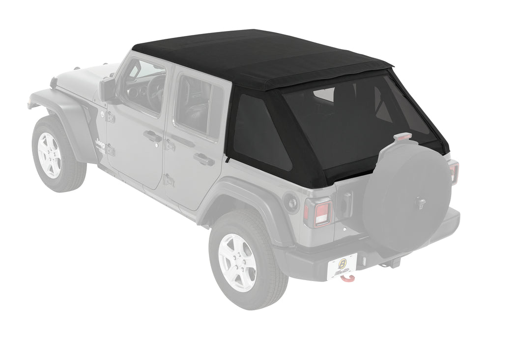 Bestop 56863-35 Trektop - '18-23 Wrangler JL 4-Door (Black Diamond) - Truck Part Superstore