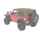 Bestop 58442-74 Window Set - '07-18 Wrangler JK 2-Door (Pebble Beige Twill) - Truck Part Superstore