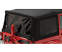 Bestop 58443-17 Window Set - '07-18 Wrangler JK 4-Door (Black Twill) - Truck Part Superstore