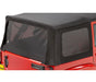 Bestop 58447-17 Window Set - '07-09 Wrangler JK 4-Door (Black Twill) - Truck Part Superstore