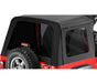 Bestop 58698-15 Window Set - '76-86 CJ7 / '87-95 Wrangler YJ (Black Denim) - Truck Part Superstore