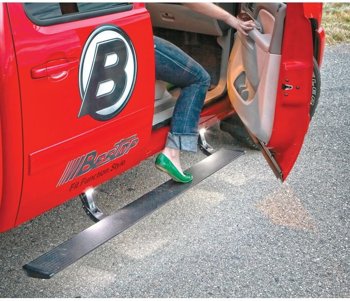 Bestop 75147-15 Powerboard - '11-16 Silverado/Sierra; Extended Cab; Diesel Engines Only - Truck Part Superstore