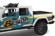 Bestop 77326-17 Supertop for Truck 2 - '20-23 Gladiator; For 5 ft. bed (Black Twill) - Truck Part Superstore