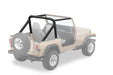 Bestop 80008-15 Sport Bar Cover - '87-90 Wrangler YJ (Black Denim) - Truck Part Superstore