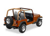 Bestop 80009-37 Sport Bar Cover - '92-95 Wrangler YJ (Spice) - Truck Part Superstore