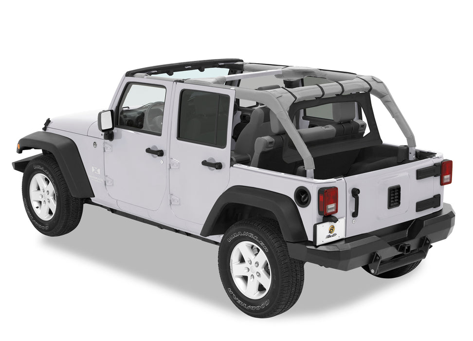 Bestop 80039-35 Windjammer - '07-18 Wrangler JK 4-Door (Black Diamond) - Truck Part Superstore