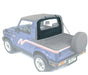 Bestop 80062-15 Windjammer - '95-98 Tracker/Sidekick (Black Denim) - Truck Part Superstore