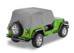 Bestop 81036-09 All Weather Trail Cover - '92-95 Wrangler YJ (Charcoal / Gray) - Truck Part Superstore