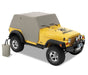 Bestop 81037-09 All Weather Trail Cover - '97-06 Wrangler TJ Exc. Unlimited (Charcoal / Gray) - Truck Part Superstore