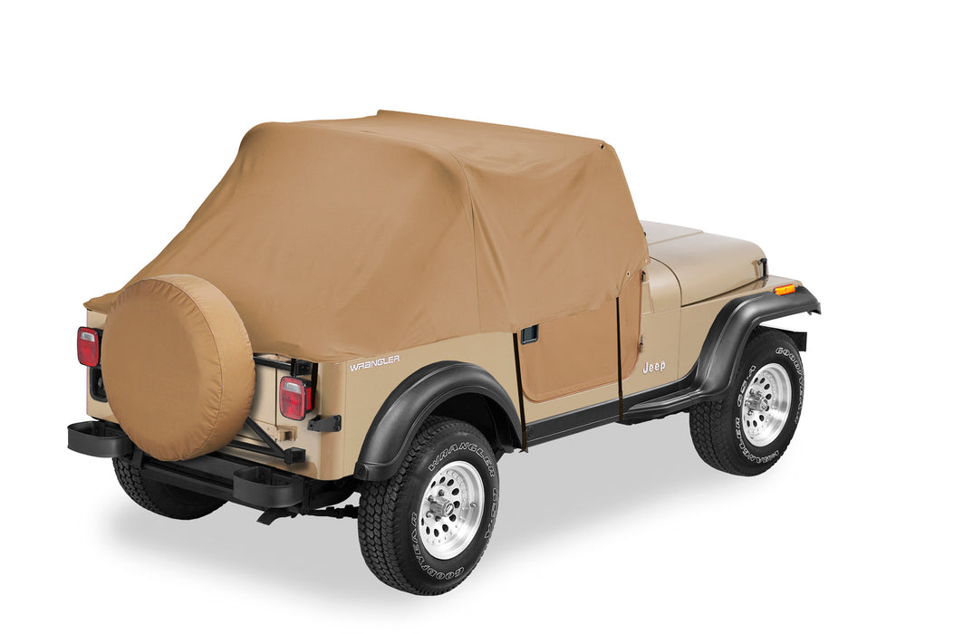 Bestop 81037-37 All Weather Trail Cover - '97-06 Wrangler TJ Exc. Unlimited (Spice) - Truck Part Superstore