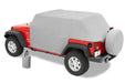 Bestop 81041-09 All Weather Trail Cover - '07-18 Wrangler JK 4-Door (Charcoal / Gray) - Truck Part Superstore