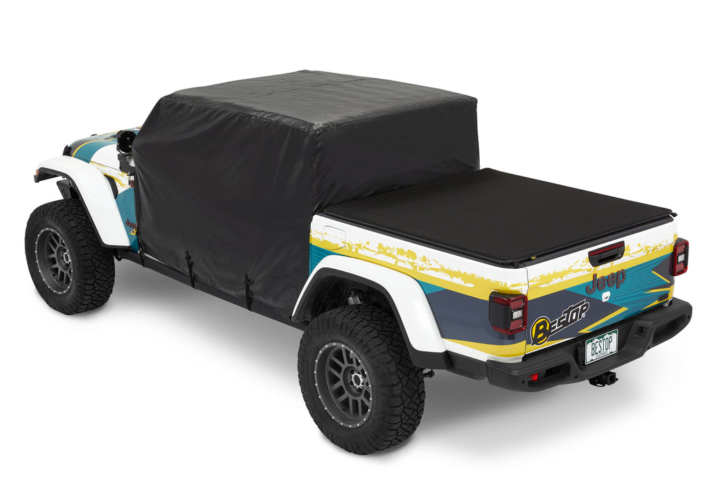 Bestop 81050-01 All Weather Trail Cover - '20-22 Gladiator (Black) - Truck Part Superstore