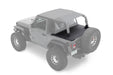 Bestop 90035-35 Duster Deck Cover - '18-22 Wrangler JL 2-Door (Black Diamond) - Truck Part Superstore
