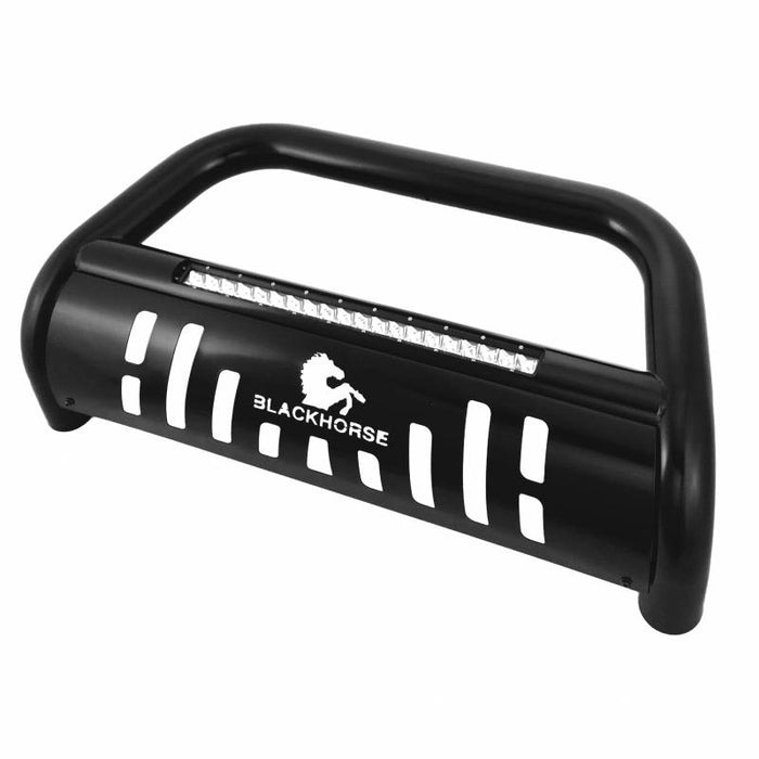 Black Horse Off Road BE-A1802B Black Steel Skid Plate - Truck Part Superstore