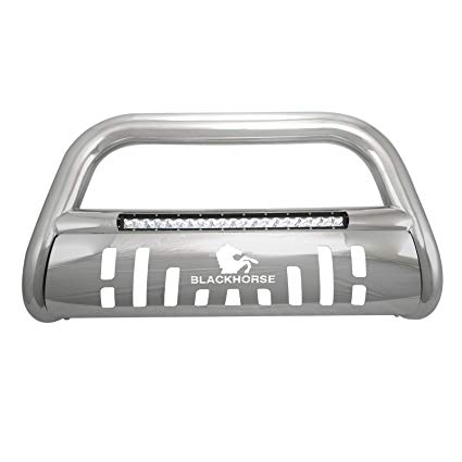 Black Horse Off Road BE-B7108S Stainless Steel Stainless Steel Skid Plate - Truck Part Superstore