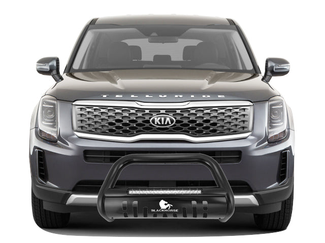 Black Horse Off Road BE-B7502B Black Steel Skid Plate - Truck Part Superstore