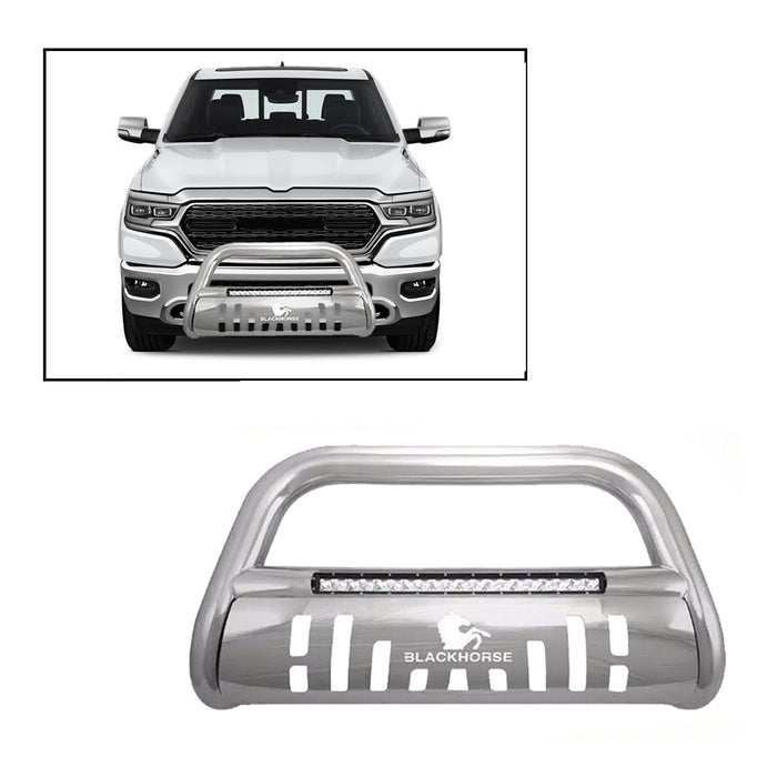 Black Horse Off Road BE-DO19S Stainless Steel Stainless Steel Skid Plate - Truck Part Superstore
