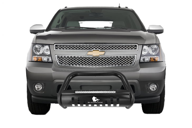 Black Horse Off Road BE-GMENB Black Steel Skid Plate - Truck Part Superstore