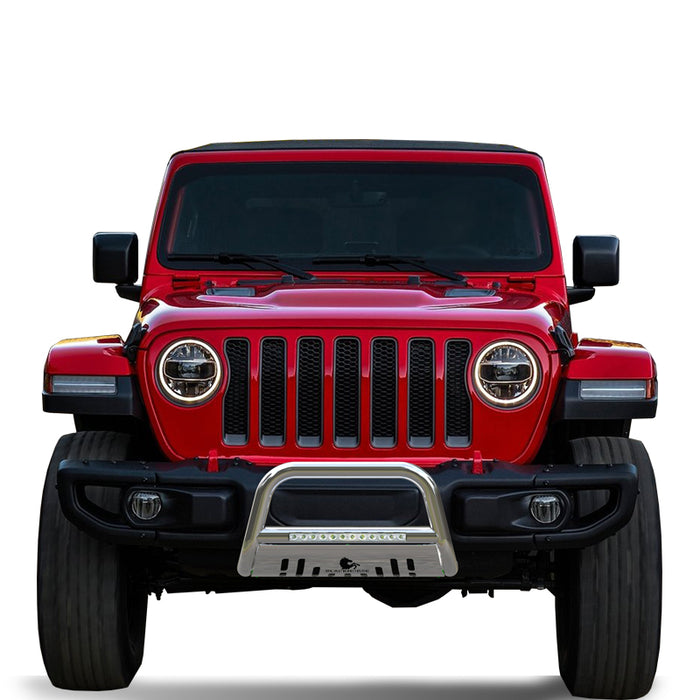 Black Horse Off Road BE-JEWRS18 Bumper Push Bar - Truck Part Superstore