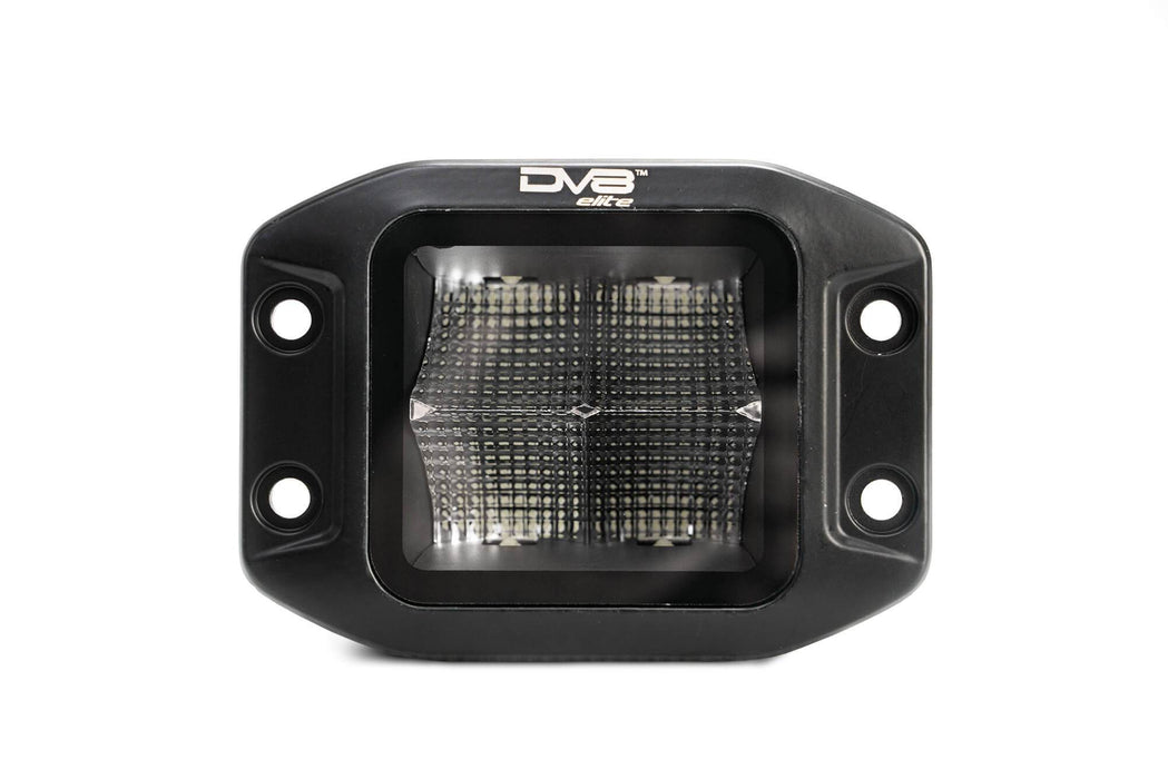 DV8 Offroad BE3FMW40W 3 Inch Elite Series LED Flush Mount Pod Light DV8 Offroad - Truck Part Superstore