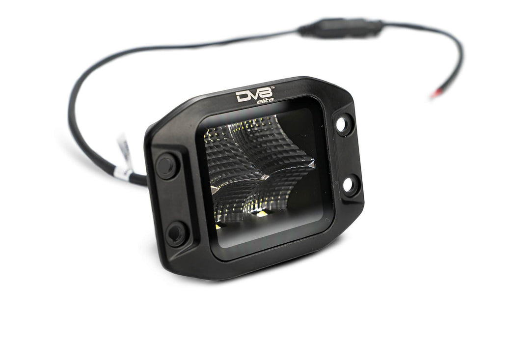 DV8 Offroad BE3FMW40W 3 Inch Elite Series LED Flush Mount Pod Light DV8 Offroad - Truck Part Superstore