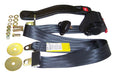 Crown Automotive Jeep Replacement BELT3B Seat Belt Set; Front Left; 3 Point; Black; Retractable; - Truck Part Superstore