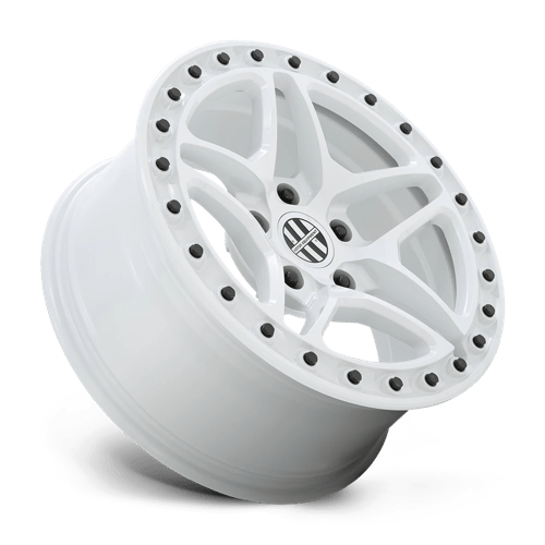 Victor Equipment 1880BRG205130W71 VIBRG 18X8 5X130 GL-WHT BLK 20MM - Truck Part Superstore