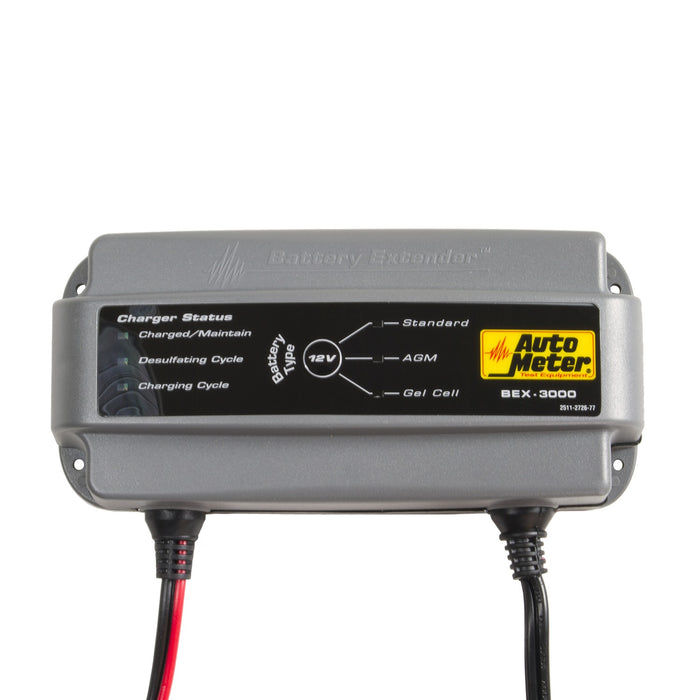 AutoMeter BEX-3000 BATTERY EXTENDER; 12V/3A - Truck Part Superstore