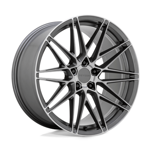 Beyern 1895DMN355120G74 BEDMN 18X9.5 5X120 M-GNMTL BRSH-FC 35MM - Truck Part Superstore