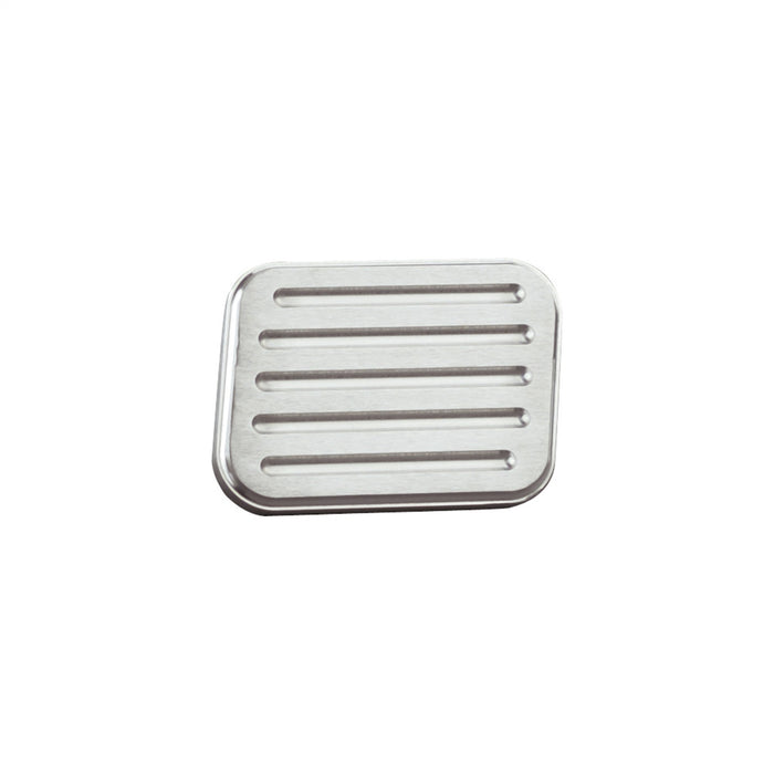 Lokar BFG-6011 Brake Pedal Pad; XL; 3.75 in. x 2.75 in.; Billet Aluminum; Ball Milled; - Truck Part Superstore
