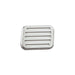 Lokar BFG-6011 Brake Pedal Pad; XL; 3.75 in. x 2.75 in.; Billet Aluminum; Ball Milled; - Truck Part Superstore