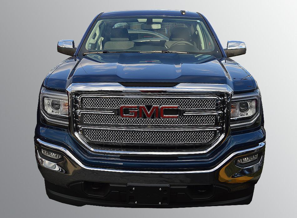 Black Horse Off Road BH-ABS471 Chrome ABS Tape-On Excludes SLT Model - Truck Part Superstore
