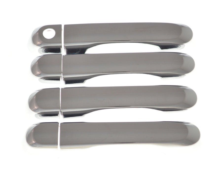 Black Horse Off Road BH-DH143 Chrome ABS Tape-On No Smart Key - Truck Part Superstore