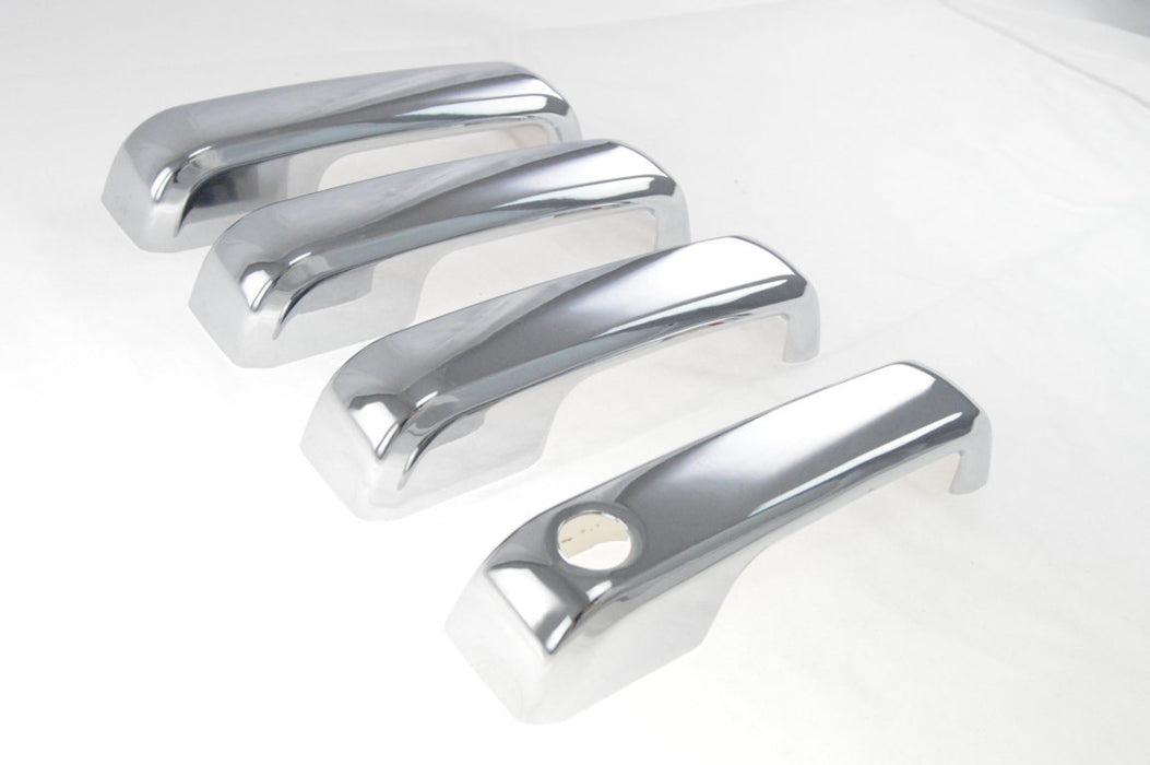 Black Horse Off Road BH-DH245 Chrome ABS Tape-On 4DR W/ or W/O Smart key - Truck Part Superstore