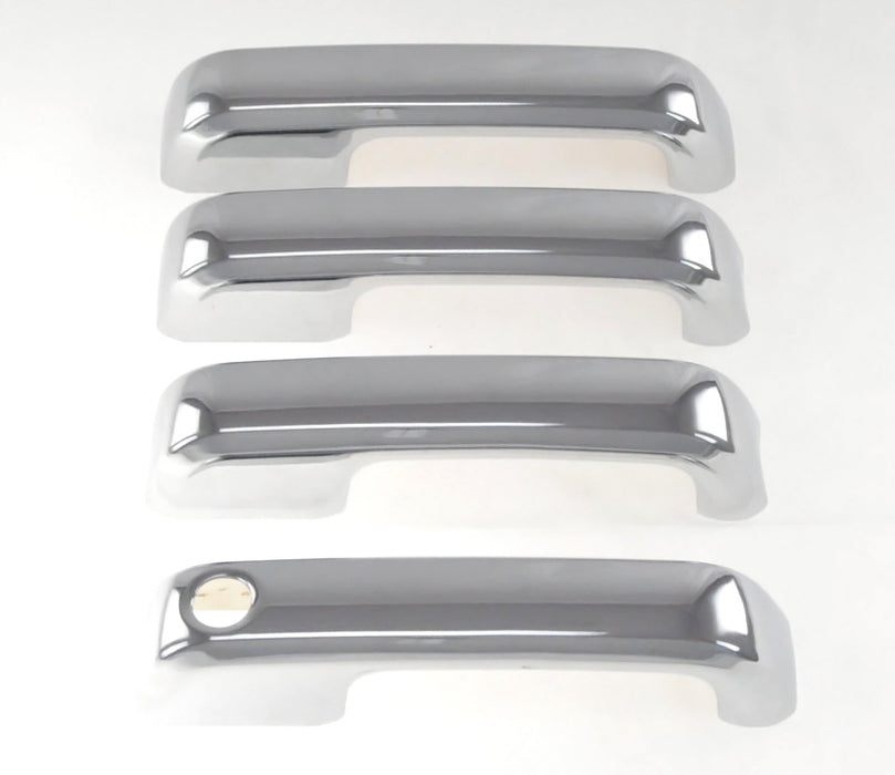 Black Horse Off Road BH-DH245 Chrome ABS Tape-On 4DR W/ or W/O Smart key - Truck Part Superstore