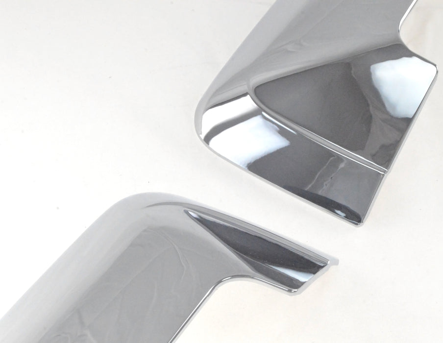 Black Horse Off Road BH-MC118 Chrome ABS Tape-On , Need to install from Outside > In Top cover - Truck Part Superstore