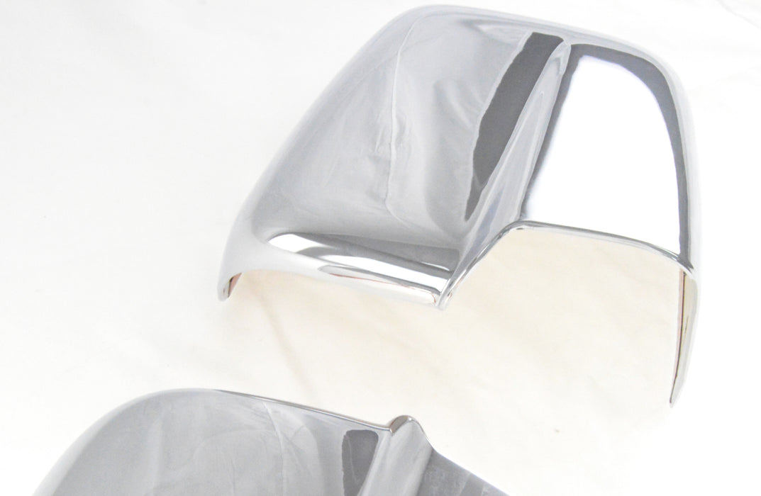 Black Horse Off Road BH-MC150 Chrome ABS Tape-On Without turn signal - Truck Part Superstore