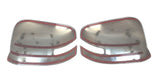Black Horse Off Road BH-MC280 Chrome ABS Tape-On W/SIGNAL TOP COVER - Truck Part Superstore