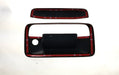 Black Horse Off Road BH-TG6157BLK Gloss Black ABS Tape-On With keyhole, without camera - Truck Part Superstore